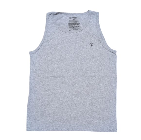 Men's Gray Volvom Tank Top Size Small - Picture 1 of 6